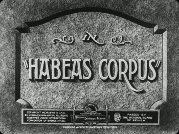 Habeas Corpus (1928) download