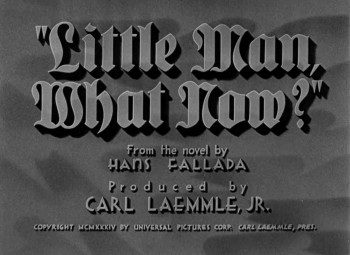 Little Man, What Now? (1934) download