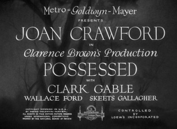 Possessed (1931) download