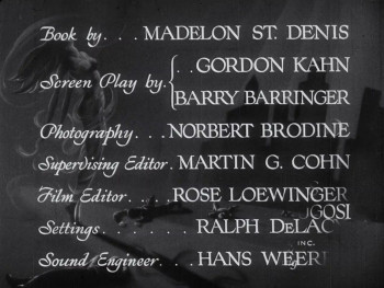 The Death Kiss (1932) download