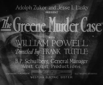 The Greene Murder Case (1929) download