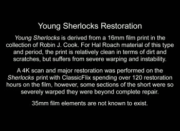Young Sherlocks (1922) download