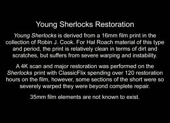 Young Sherlocks (1922) download